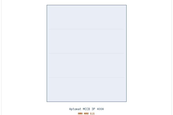 Aptomat MCCB 3P 400A
